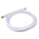 Monoprice 4058 coaxial cable 71.7" (1.82 m) F White