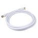 Monoprice 4058 coaxial cable 71.7" (1.82 m) F White