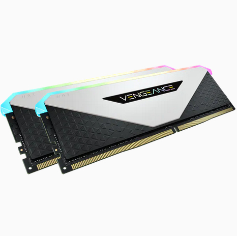 Image of Corsair Vengeance RGB CMN32GX4M2Z3600C18W memory module 32 GB 2 x...