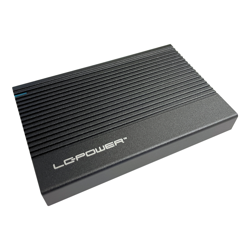 Image of LC-Power LC-25U3-C storage drive enclosure HDD/SSD enclosure Black...