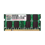 Transcend 1GB DDR2-800 SO-DIMM memory module 1 x 1 GB 800 MHz