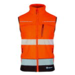 BEESWIFT DELTIC HI-VIS GILET TWO-TONE  Orange Black M