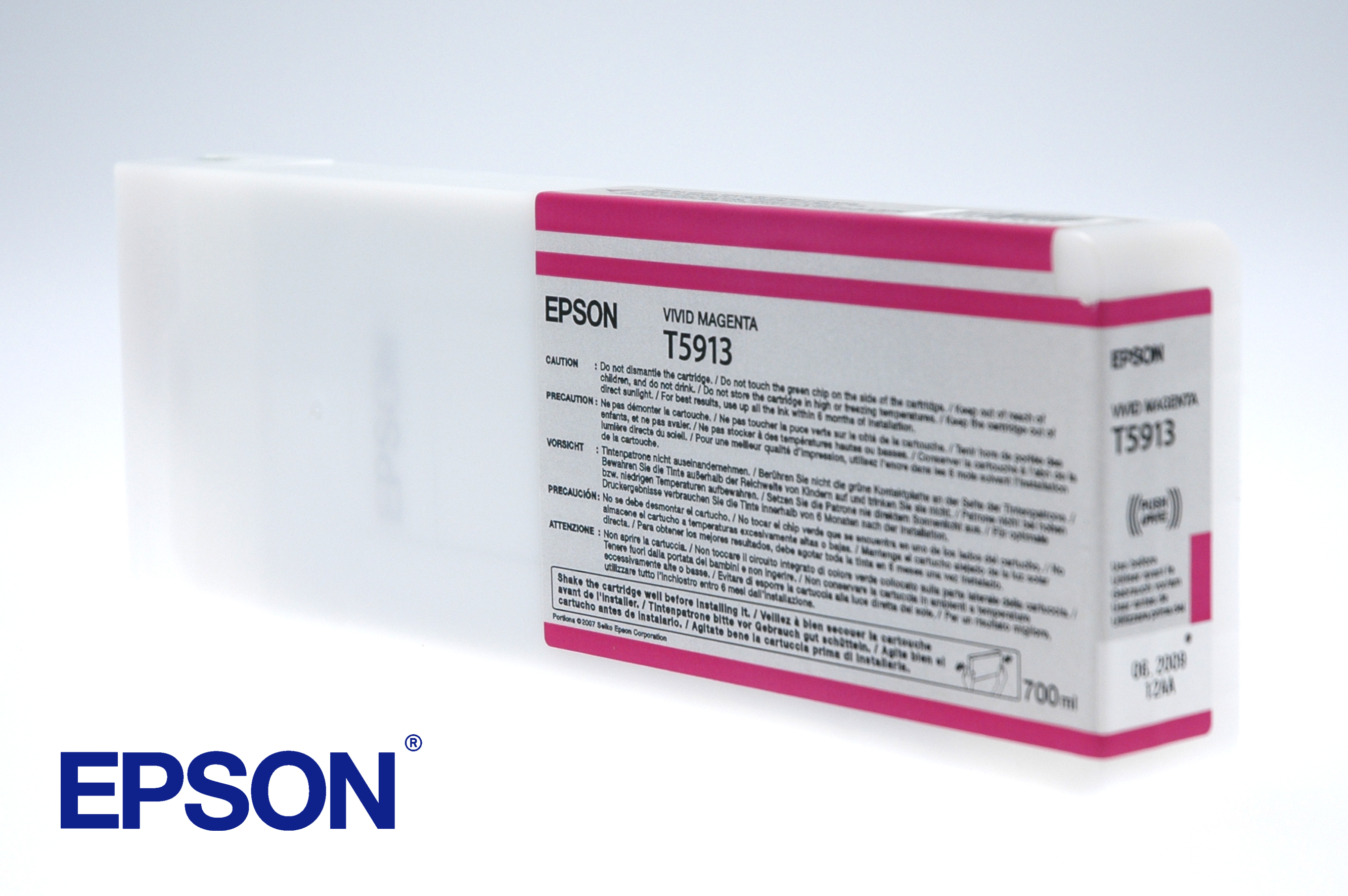 Image of Epson C13T591300/T5913 Ink cartridge magenta 700ml for Epson...