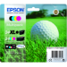 Epson Golf ball C13T34794010 inktcartridge 1 stuk(s) Origineel Hoog (XL) rendement Zwart, Cyaan, Magenta, Geel