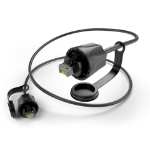 UNC PC6-06F-BLK-OD networking cable 71.7" (1.82 m) Cat6