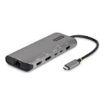 StarTech.com 174B-USB4-MULTIPORT laptop dock/port replicator Wired Gray