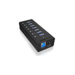 ICY BOX IB-AC618 USB 3.2 Gen 1 (3.1 Gen 1) Type-B 5000 Mbit/s Black