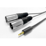 Vivolink PROMJXLRS15 audio cable 15 m 3.5mm 2 x XLR Black  Chert Nigeria