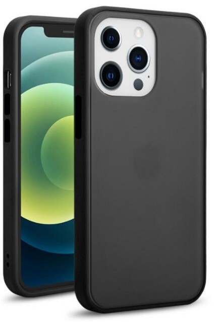 JLC iPhone 13 Matte Clear - Black