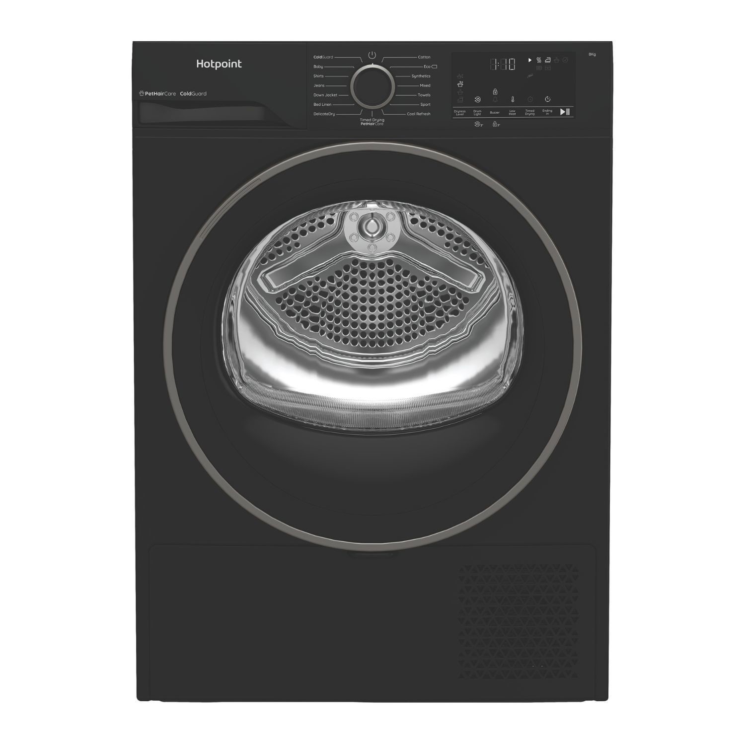 Hotpoint 8kg Heat Pump Tumble Dryer - Black