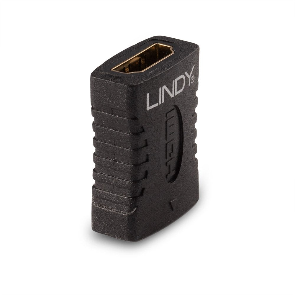 Photos - Cable (video, audio, USB) Lindy High Speed HDMI Female To Female Coupler, Black 41656 