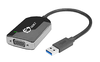 Image of Siig JU-VG0211-S1 USB graphics adapter Black