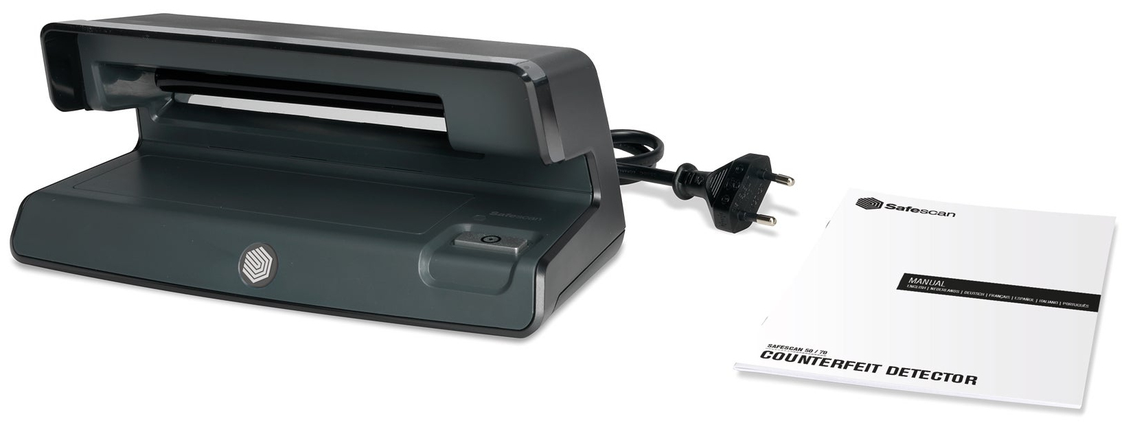 Safescan 50 UV counterfeit bill detector Black
