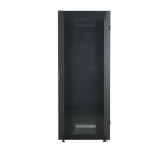 Intellinet 19" Network Cabinet - Free Standing (Premium), 22U, 600x800mm (width x depth), Grey, Assembled, Max 2000kg, Multi-Point Door Lock, Split Side Panels (Two Locks Per Side), Usable Depth 129 to 629mm, IP20 rated, Rack, Aluminium