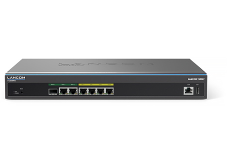 Lancom Systems 1900EF wired router Gigabit Ethernet Black