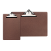 Rapesco Hardboard Clipboard personal organizer PVC Brown