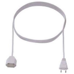 Bachmann 233.284 electriciteitssnoer Wit 2 m Netstekker type C