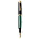 Pelikan Souverän® 1000 fountain pen Built-in filling system Black, Gold, Green 1 pc(s)