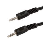 Bachmann 918.011 audio kabel 2,5 m 3.5mm Zwart