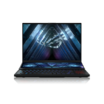 ASUS ROG Zephyrus Duo 16 GX650RM-ES74 laptop AMD Ryzen™ 7 6800H 16" WUXGA 16 GB DDR5-SDRAM 1 TB SSD NVIDIA GeForce RTX 3060 Wi-Fi 6E (802.11ax) Windows 11 Home Black