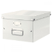 Leitz 60440001 Click and Store WOW Medium Storage Box White