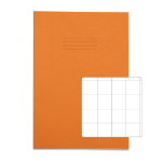 Rhino A4 Exercise Book 80 Page Orange S20 (Pack of 50)