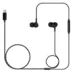 Insmat 560-2022 hörlur och headset Kabel I öra Samtal/musik USB Type-C Svart