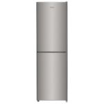 electriQ 254 Litre 50/50 Freestanding Fridge Freezer - Stainless Steel