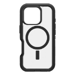 OtterBox Defender Series XT - Back cover for mobile phone - rugged - MagSafe compatibility - plastic - dark side (clear / black)