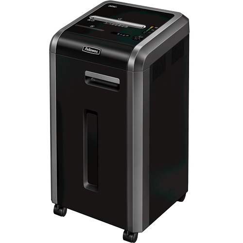 Image of Fellowes 225Ci paper shredder Cross shredding 24 cm Black, Silver