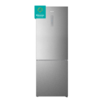 Hisense RB645N4BIE fridge-freezer Freestanding 495 L E Stainless steel