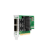 HPE InfiniBand HDR100/Ethernet 100Gb 2-port QSFP56 PCIe3 x16 MCX653106A-ECAT Adapter Intern Ethernet / Fiber 100 Mbit/s