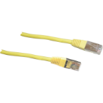 Schwaiger Cat5e 5m networking cable Yellow U/FTP (STP)