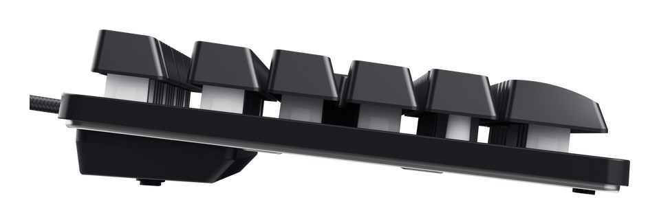 TRU st GXT 833 Thado TKL keyboard Gaming USB QWERTY US English Black
