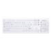 CHERRY AK-C8100F-FUS-W/BE keyboard Medical RF Wireless AZERTY Belgian White