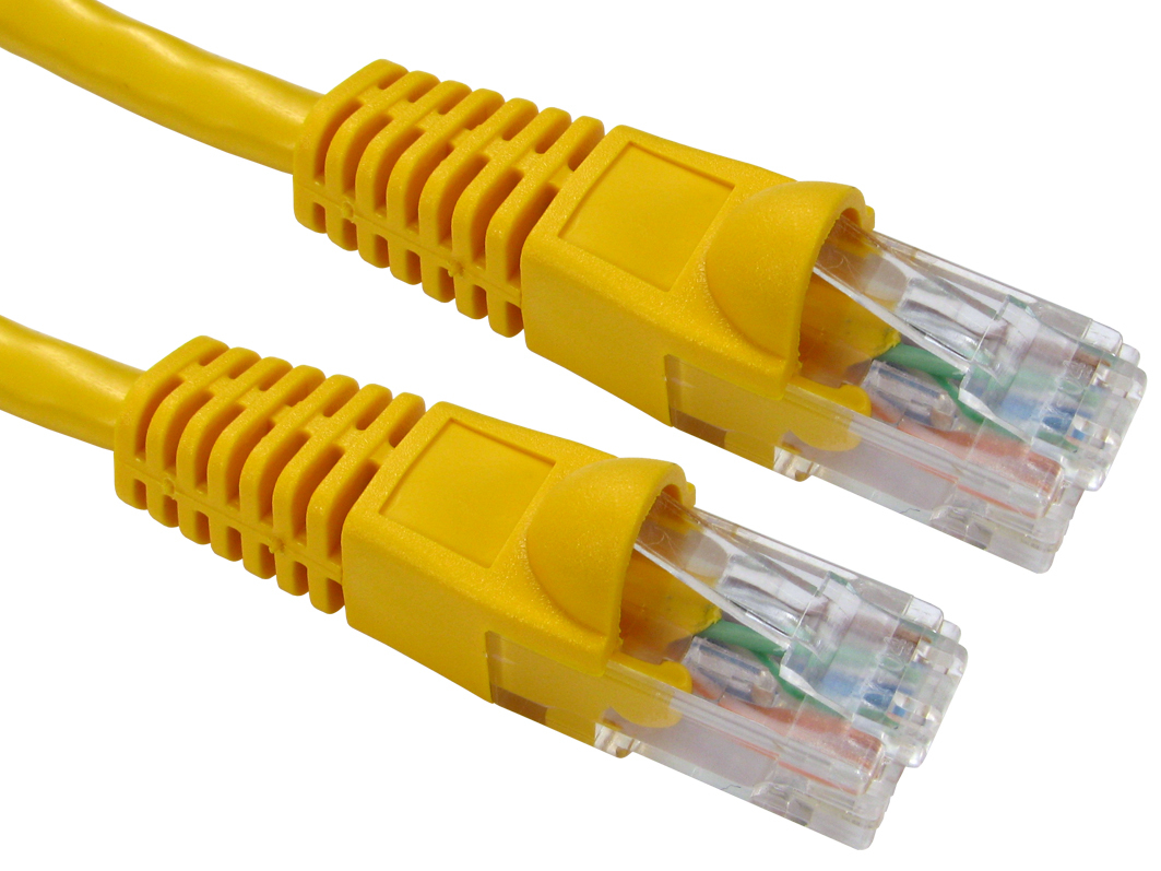 Cables Direct Yellow B6-501.5Y Networking Cable 1.5 M Cat6 U/Utp (Utp)