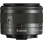Canon EF-M 15-45mm f/3.5-6.3 IS STM Lens - Graphite