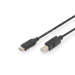 Digitus USB Type-C™ connection cable, Type-C™ to B