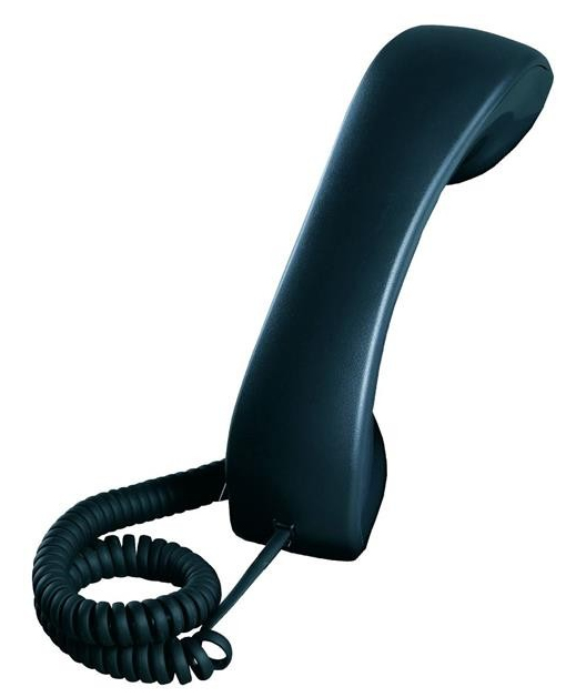 Image of Yealink HS22 telephone handset Analog telephone handset Black