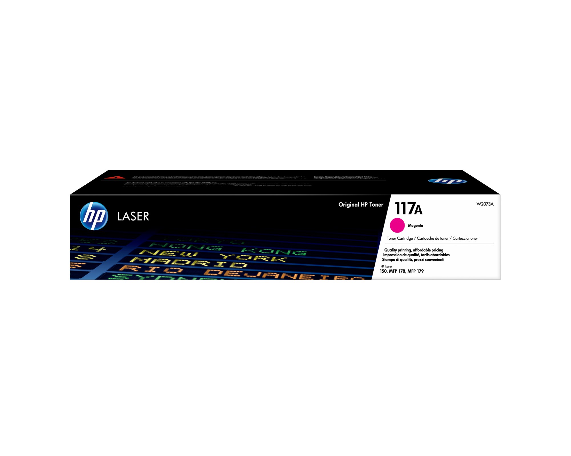 HP W2073A/117A Toner-kit magenta, 700 pages ISO/IEC 19798 for HP Color Laser 150