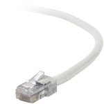 Belkin Cat5e, 20ft, 1 x RJ-45, 1 x RJ-45, White networking cable 236.2" (6 m)