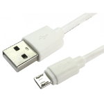 Cables Direct 99CDL2-1601-WT-1M USB cable USB 2.0 USB A Micro-USB B White