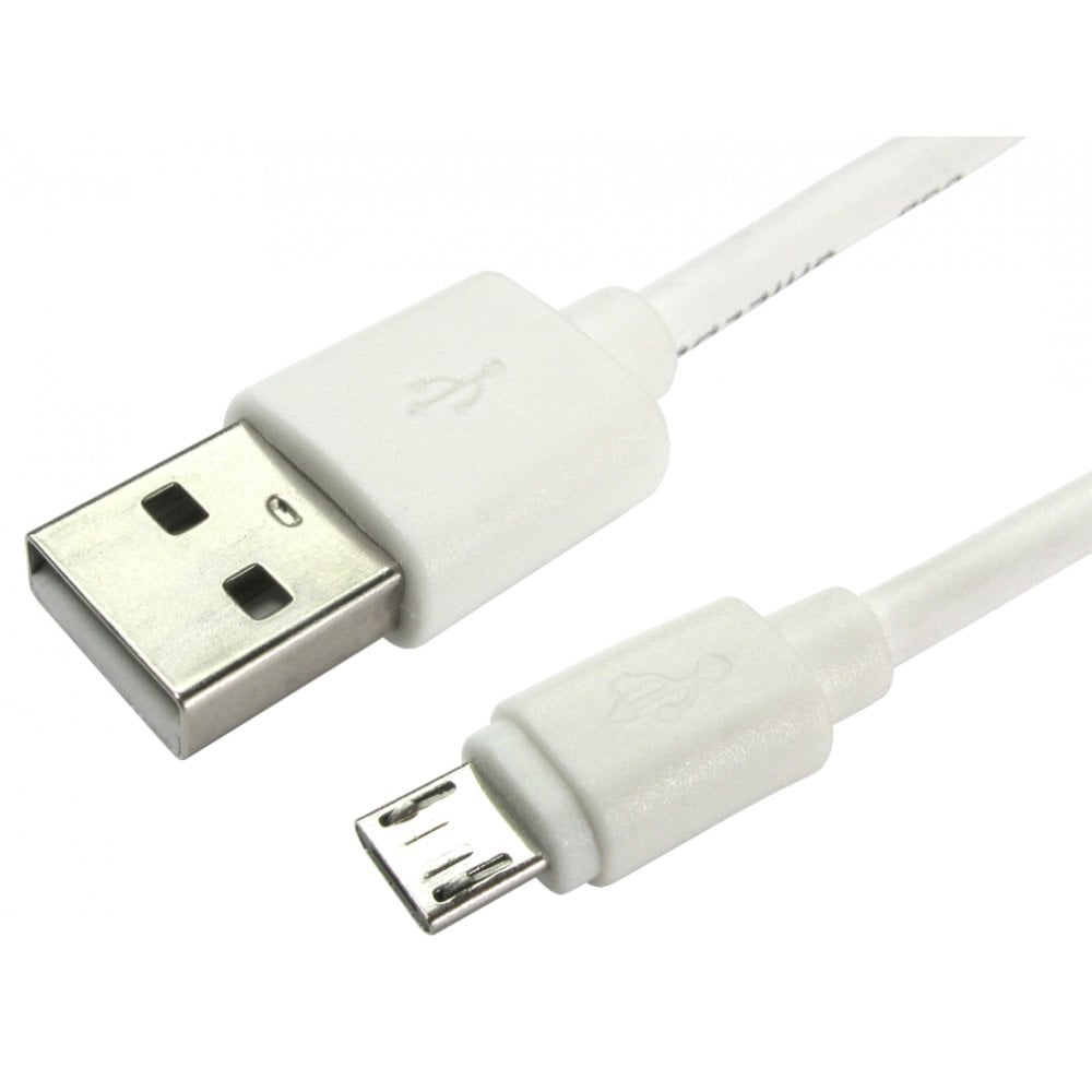 Cables Direct White 99Cdl2-1601-Wt-1M Usb Cable Usb 2.0 Usb A Micro-Usb B Wh