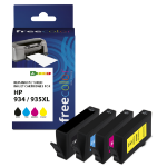 Freecolor K10356F7 ink cartridge 4 pc(s) Compatible High (L) Yield Black, Cyan, Magenta, Yellow