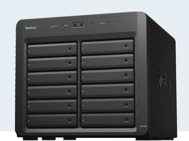 Image of Synology Expansion Unit DX1222 11.52TB (Synology SAT5200); 12 bay