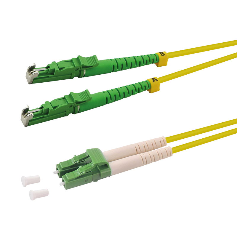 Image of LogiLink FP0EL02 fibre optic cable 2 m E-2000 (LSH) LC OS2 Yellow
