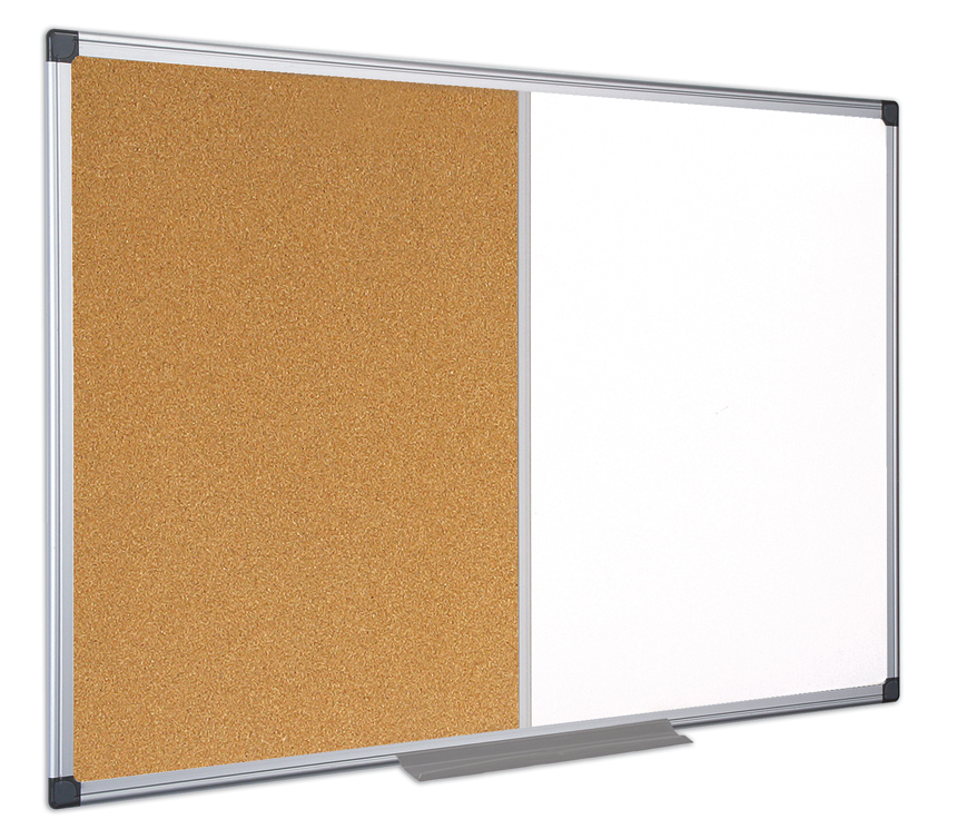 Image of Bi-Office XA2702170 insert notice board Indoor White, Wood Aluminium