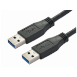 Bachmann 918.177 USB-kabel 3 m USB 3.2 Gen 1 (3.1 Gen 1) USB A Zwart