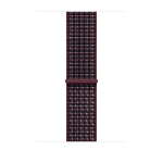 Apple 46mm Burgundy Plaid Sport Loop