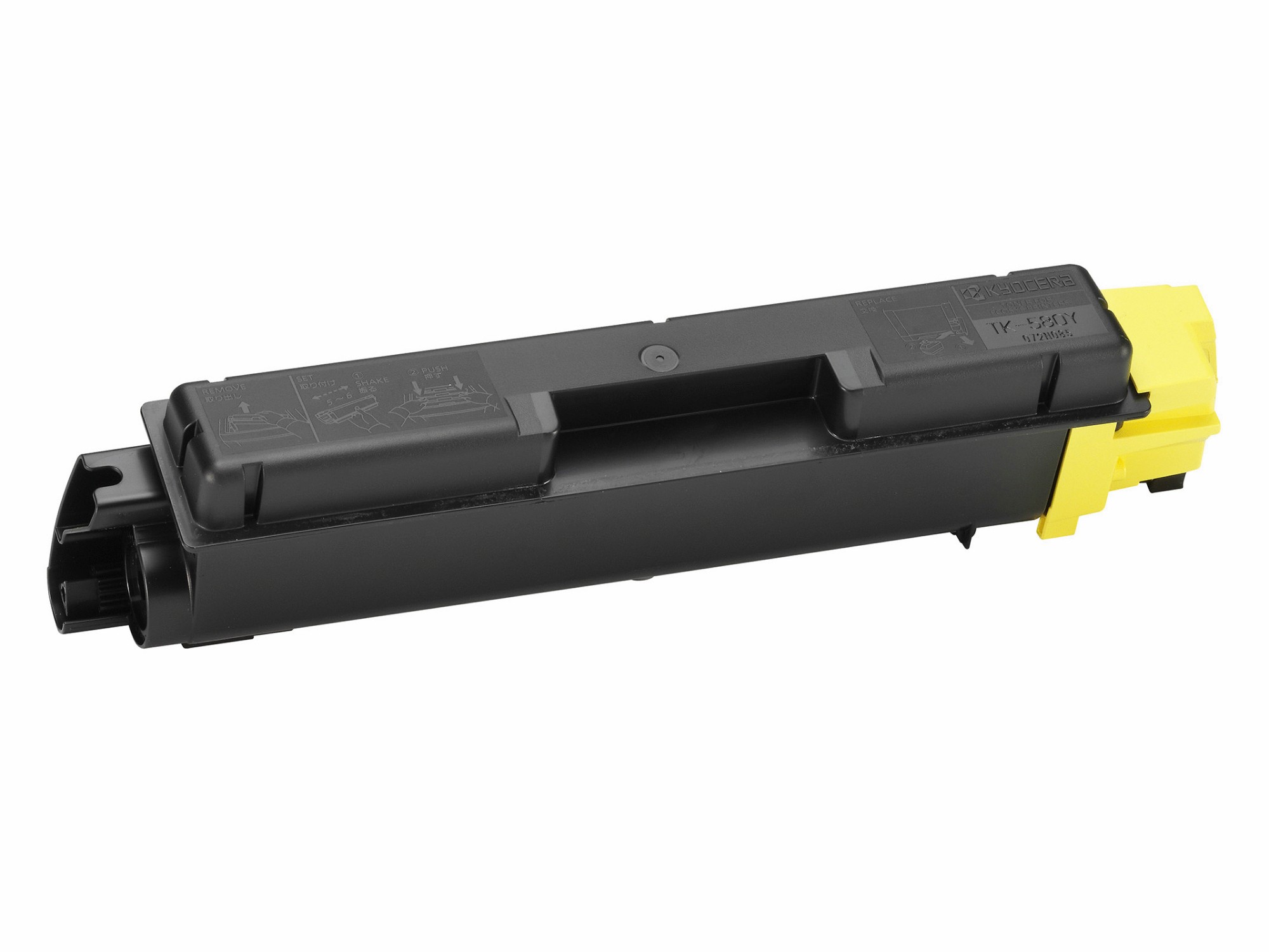 Image of Kyocera 1T02KTANL0/TK-580Y Toner yellow. 2.8K pages ISO/IEC 19798 for